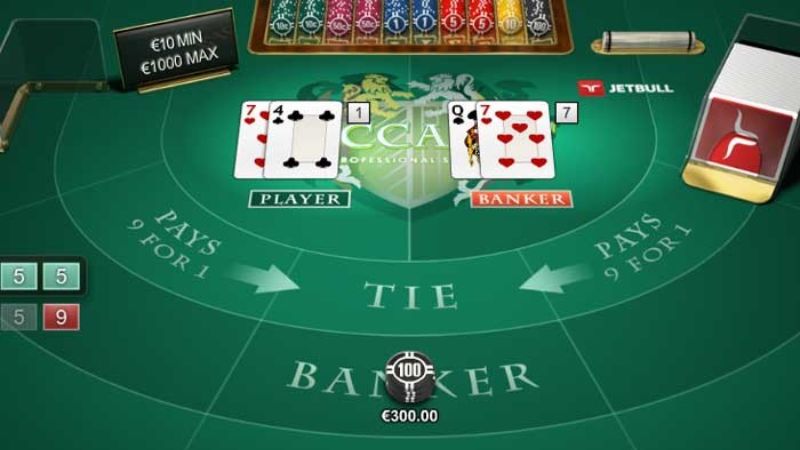 Baccarat là một trò chơi casino nổi tiếng trên thế giới, thu hút rất nhiều người chơi với cơ hội thắng lớn.