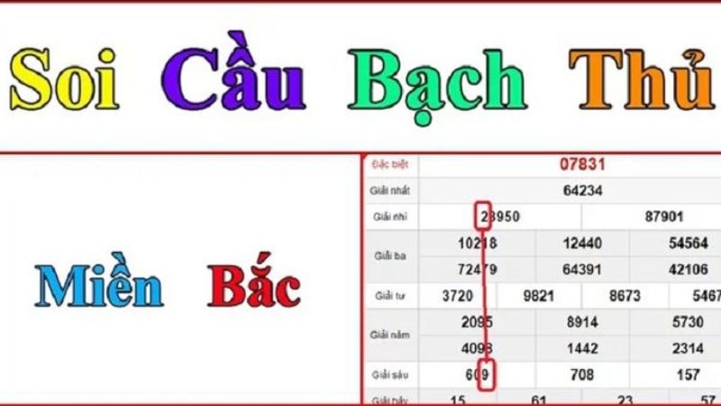 Soi cầu bạch thủ là phương pháp phổ biến trong việc dự đoán kết quả xổ số